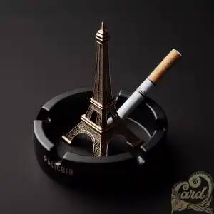 Cigarette ashtray Eiffel