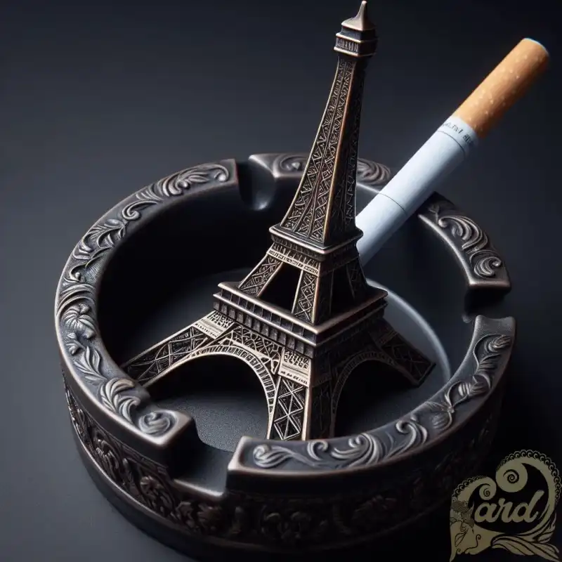 Cigarette ashtray Eiffel