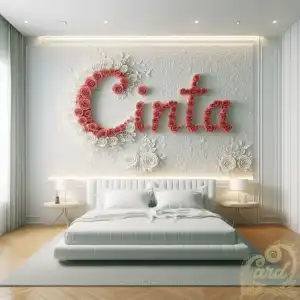 Cinta's Romantic Bed