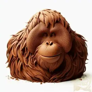 Clay Orangutan
