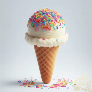 Colorful Ice Cream Delight