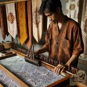 Contemporary Geometric Batik