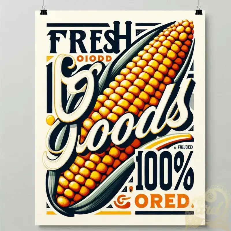 Corn Fresh Poster