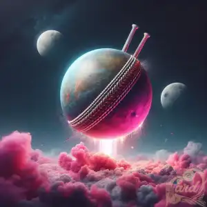 cricket ball as a planet