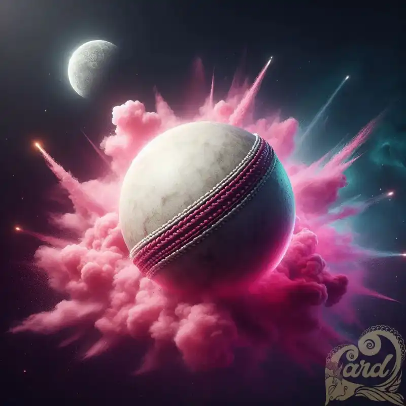 cricket ball as a planet