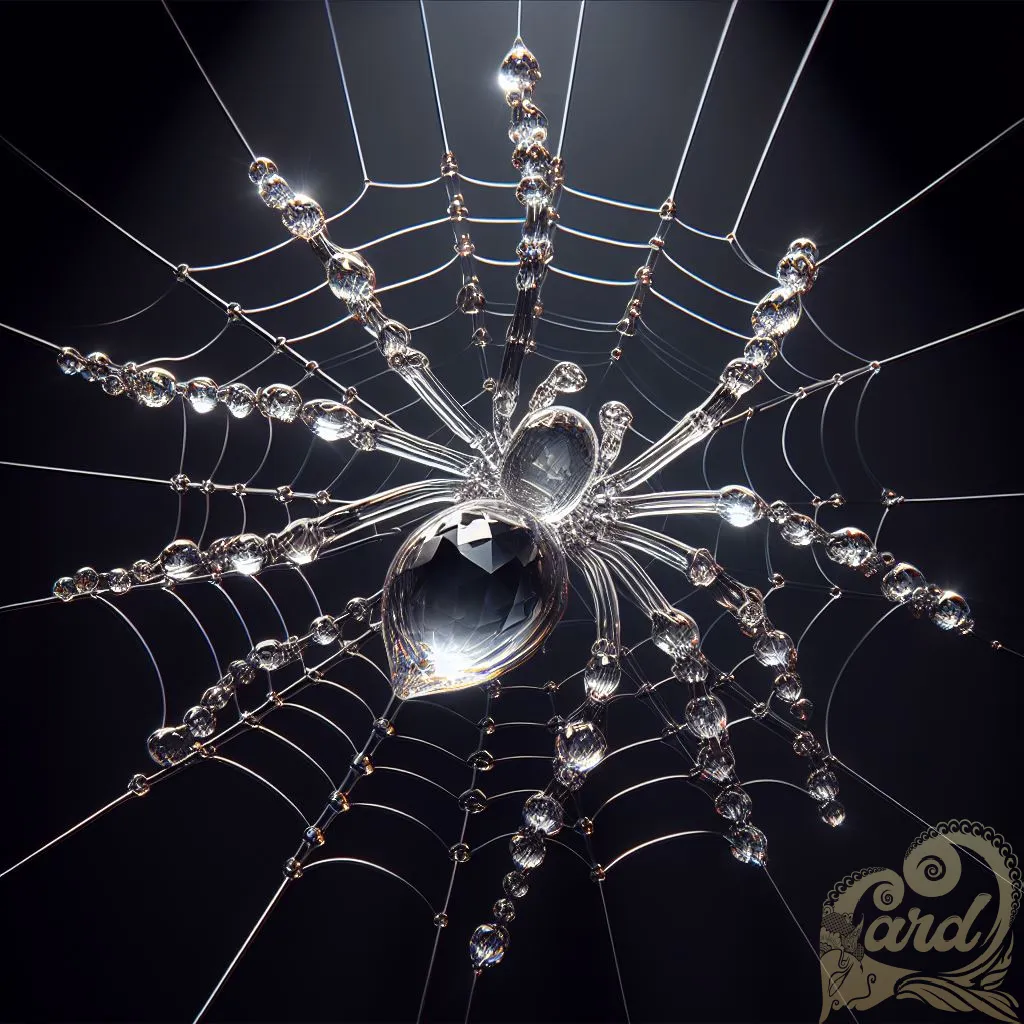 Crystal Spider in Spotlight