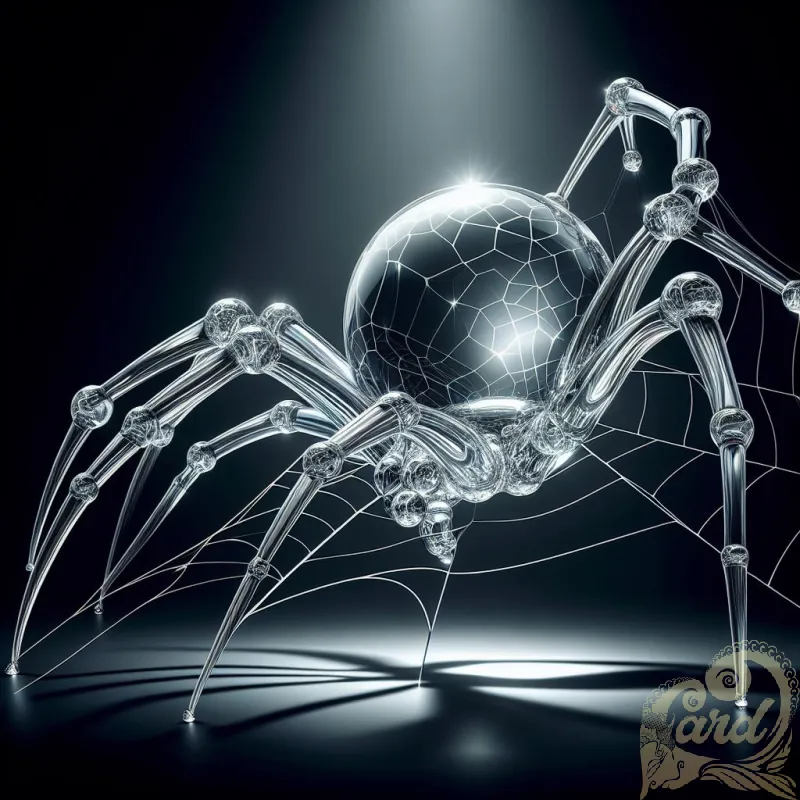 Crystal Spider in Spotlight