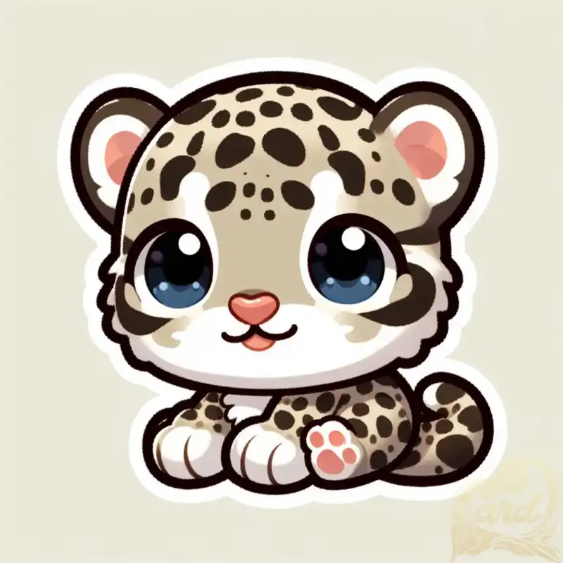 cute Clouded leopard