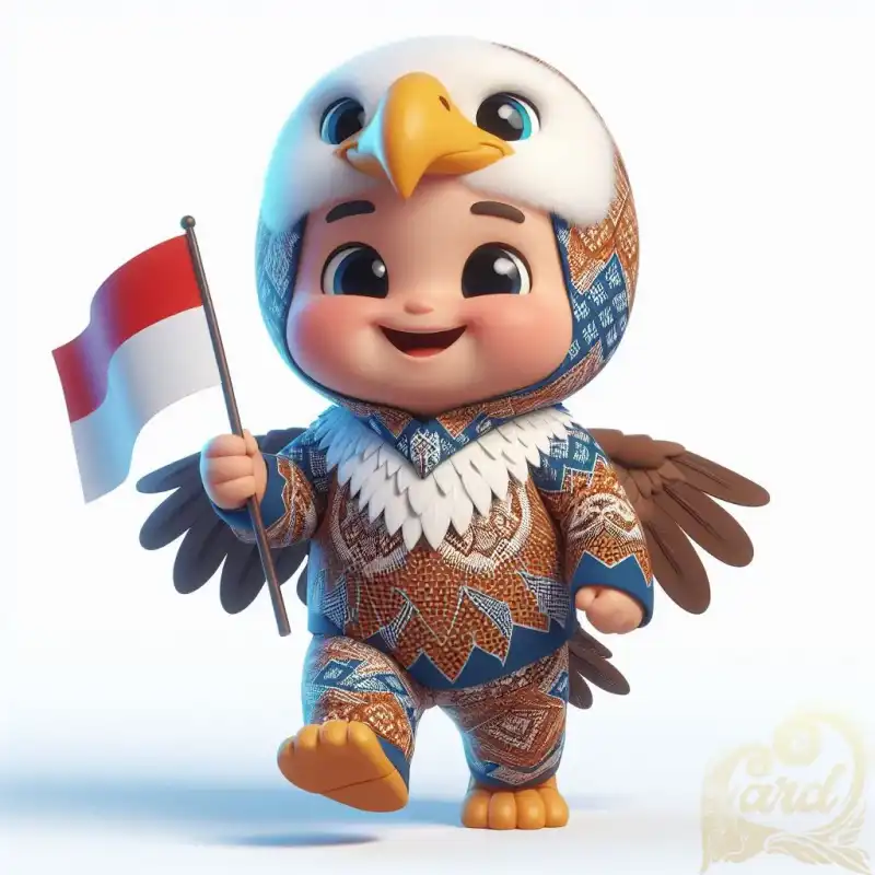 cute cosplay javanese eagle