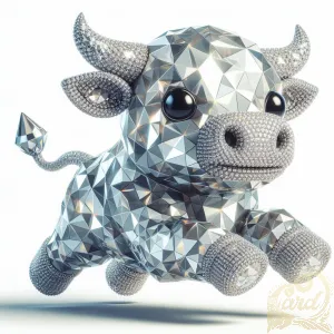 Cute Diamond Bull