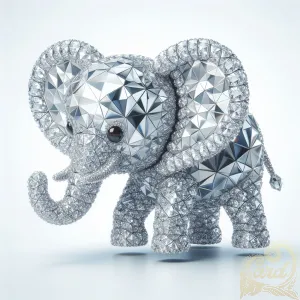 Cute Diamond Elephant