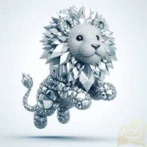 Cute Diamond Lion