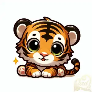 cute Sumatran tiger