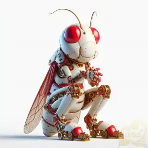 cyborg grasshopper