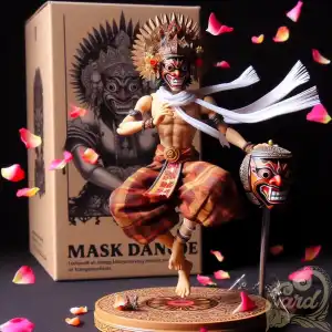 Dance mask action figure