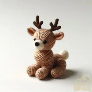 Deer knitting 