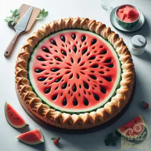 Delicious Watermelon Pie