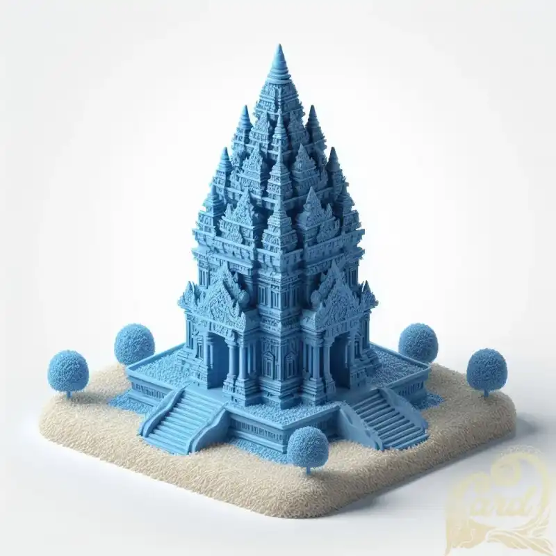 Design on 3D Prambanan
