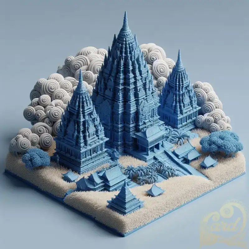 Design on 3D Prambanan