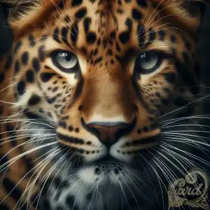 Detailed Javan Leopard