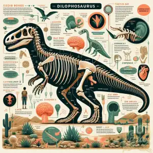 Dilophosaurus infographic