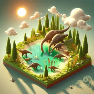 Dinosaur Haven in Miniature