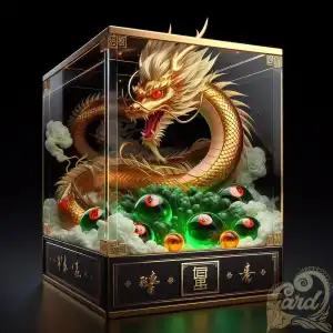 Dragon Acrylic Box Green