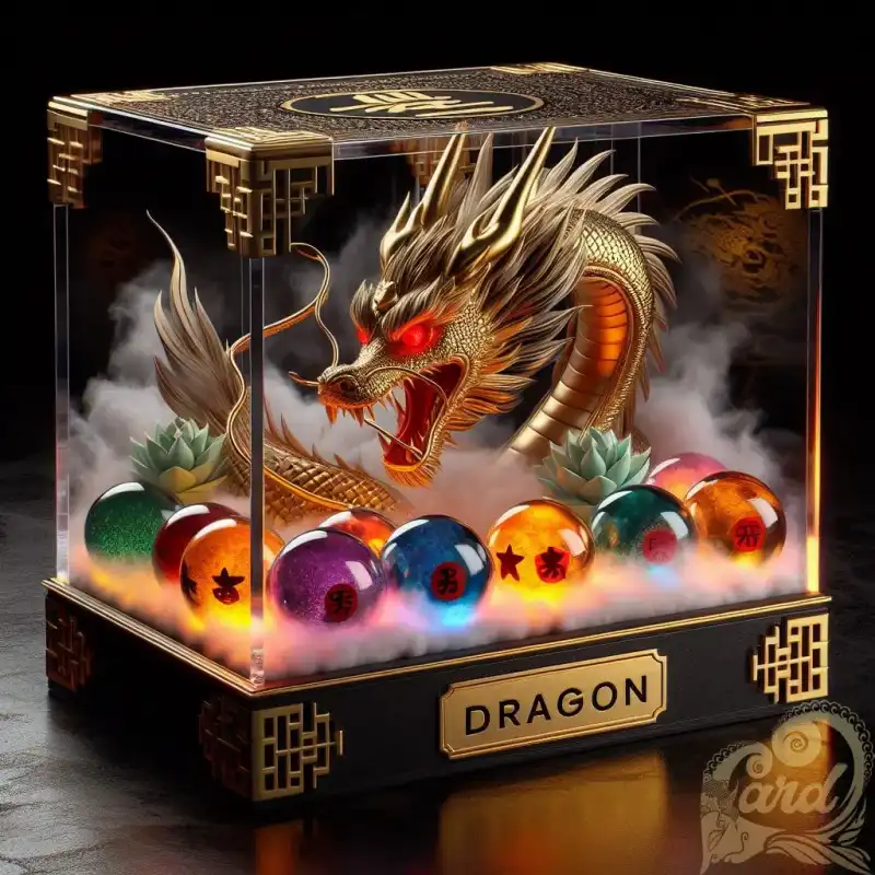 Dragon Acrylic Box grey