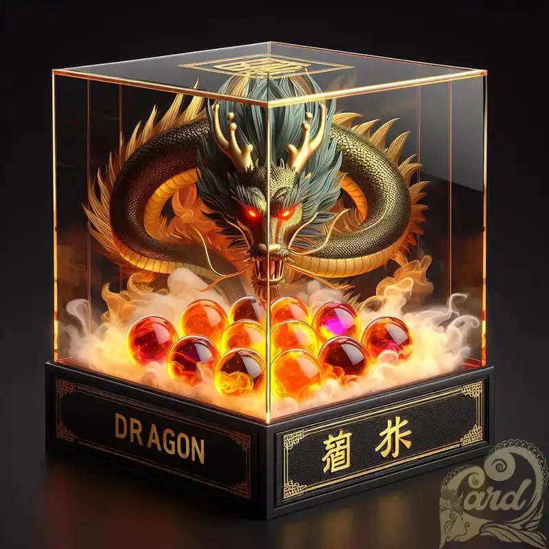 Dragon Acrylic Box orange