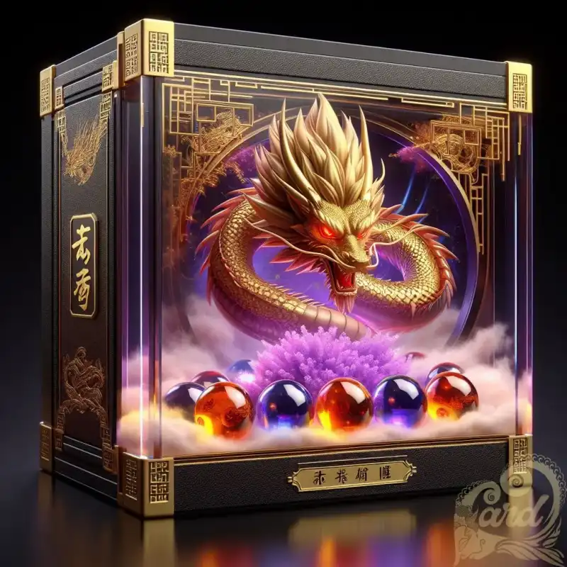 Dragon Acrylic Box purple