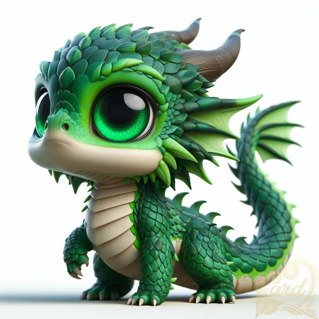 dragon child realistic