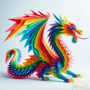 dragon origami