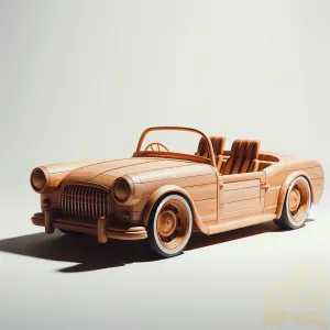 Eco-Drive Wooden Car