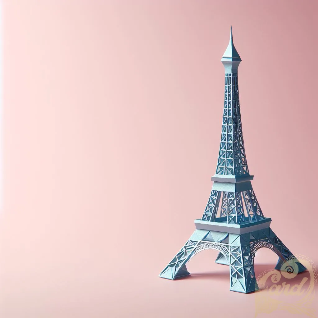 Elegant Eiffel Tower Model