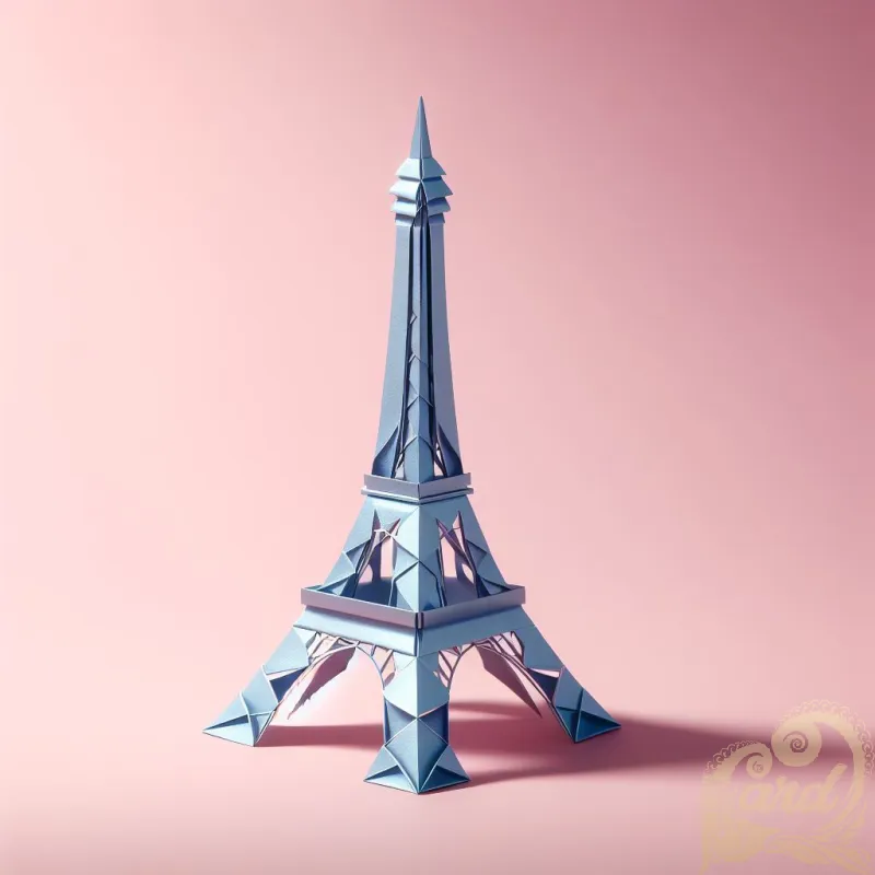 Elegant Eiffel Tower Model