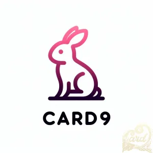 Elegant Pink Bunny Logo