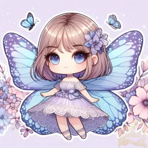 Enchanting Butterfly Fairy Art