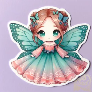 Enchanting Fairy Sticker Art