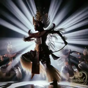 Energetic Javanese Kecak Dance
