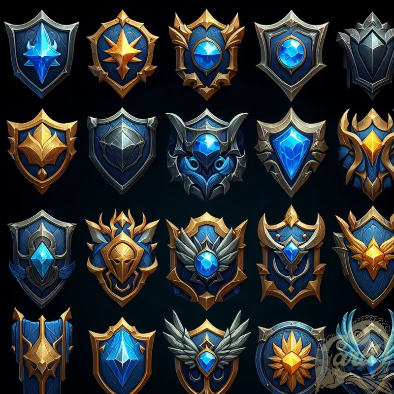 Fantasy Shield Icons