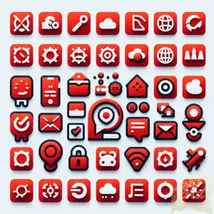 favicons red