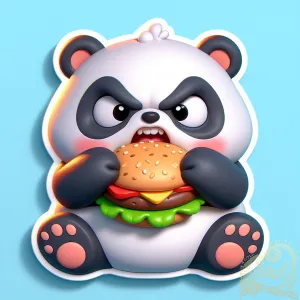 Fierce Panda Burger Feast