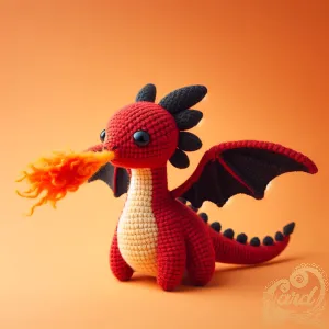 Flare the Fiery Dragon Plush