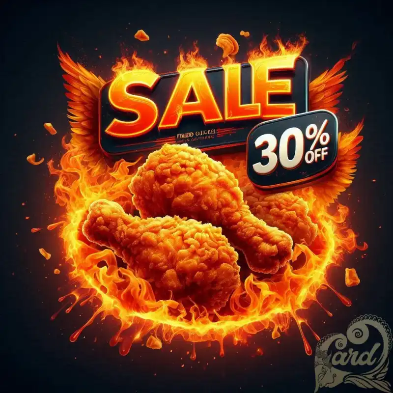 Fried Chicken Poster