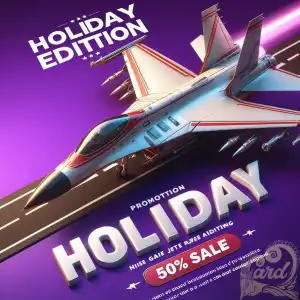 Game Jet Plane Poster