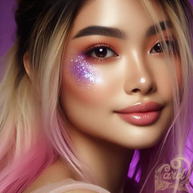 Glittery Filipino Girl