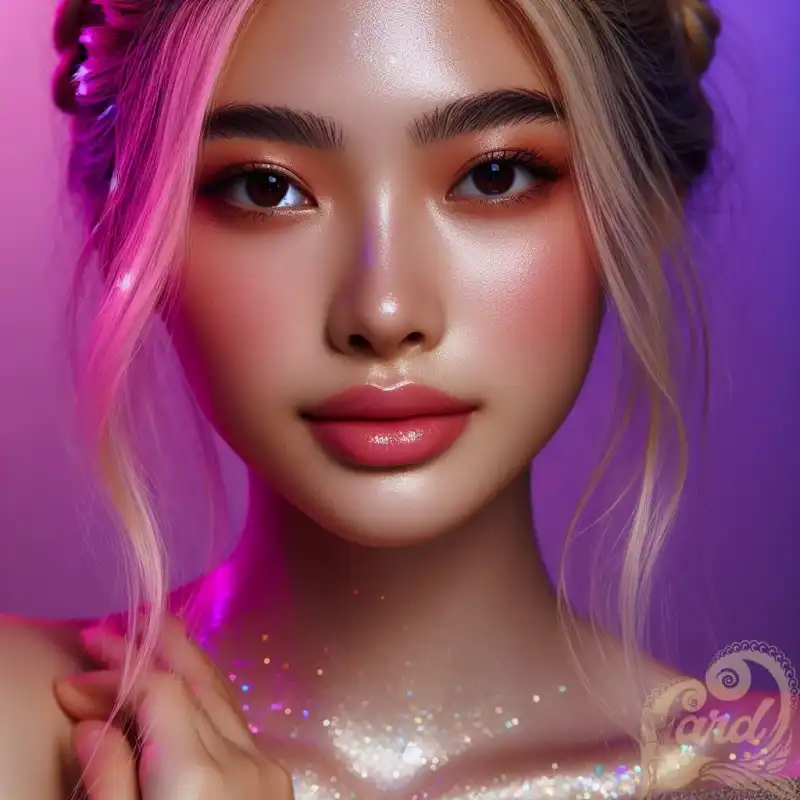 Glittery Javanese Girl