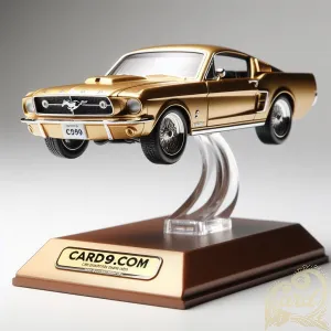 Gold-Plated Mustang Diecast