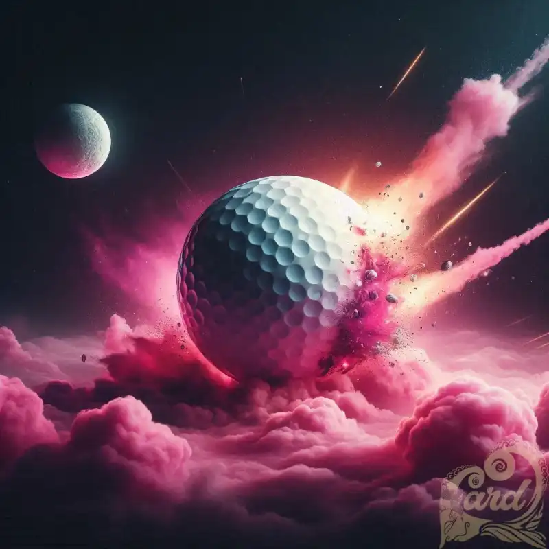golf ball as a planet