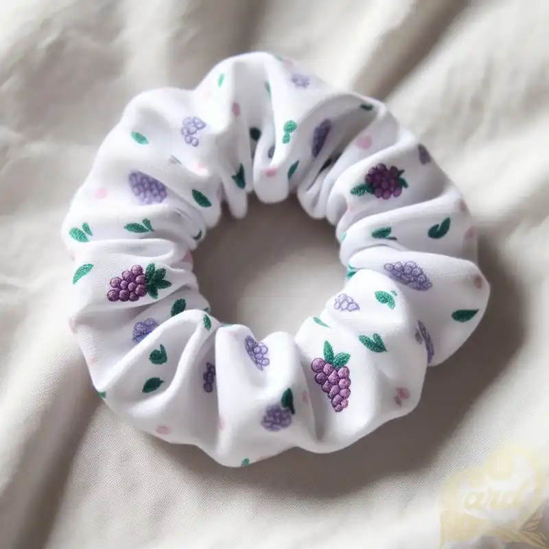 Grape Pattern Hair Tie
